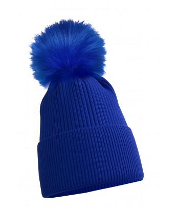 Kira cap with pompon