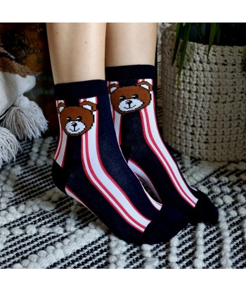 Women's Teddy Bear Socks -...