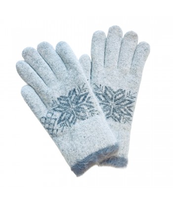 Wool Gloves with Star...