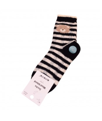 Women’s Alpaca Bear Socks –...