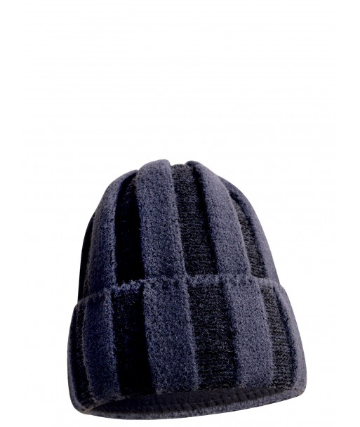 Apolline damska czapka podszyta polarem, czapka w paski, ciepła, prosta Apolline damska czapka podszyta polarem, czapka w paski, ciepła, prosta