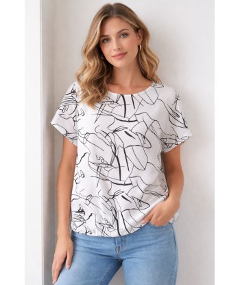 Women's Blouse Black&White