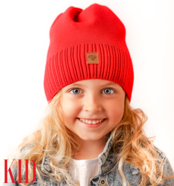 kid caps in red models